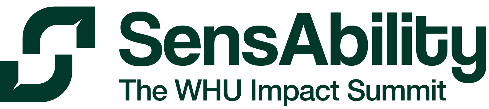 Logo SensAbility The WHU Impact Summit