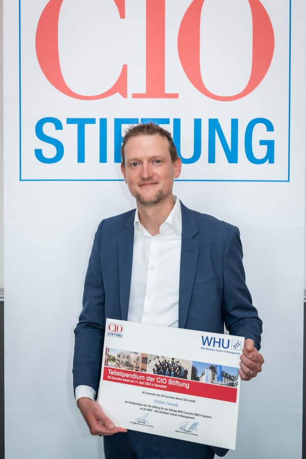 Stefan Latuski erhält CIO Executive Award