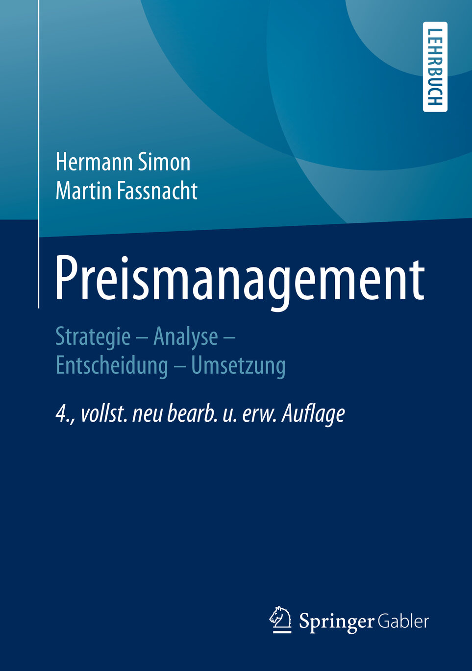 Book cover Preismanagement
